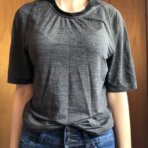 Lululemon grey athletic top